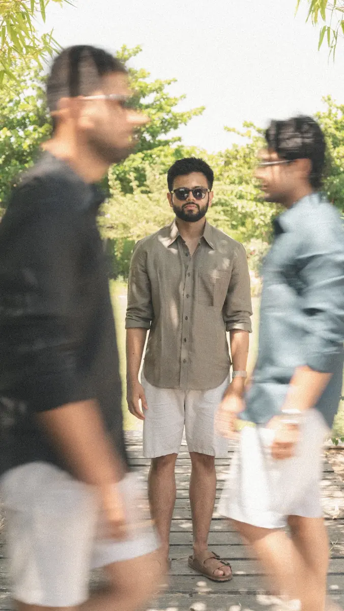 Canndi group field study with motion blur