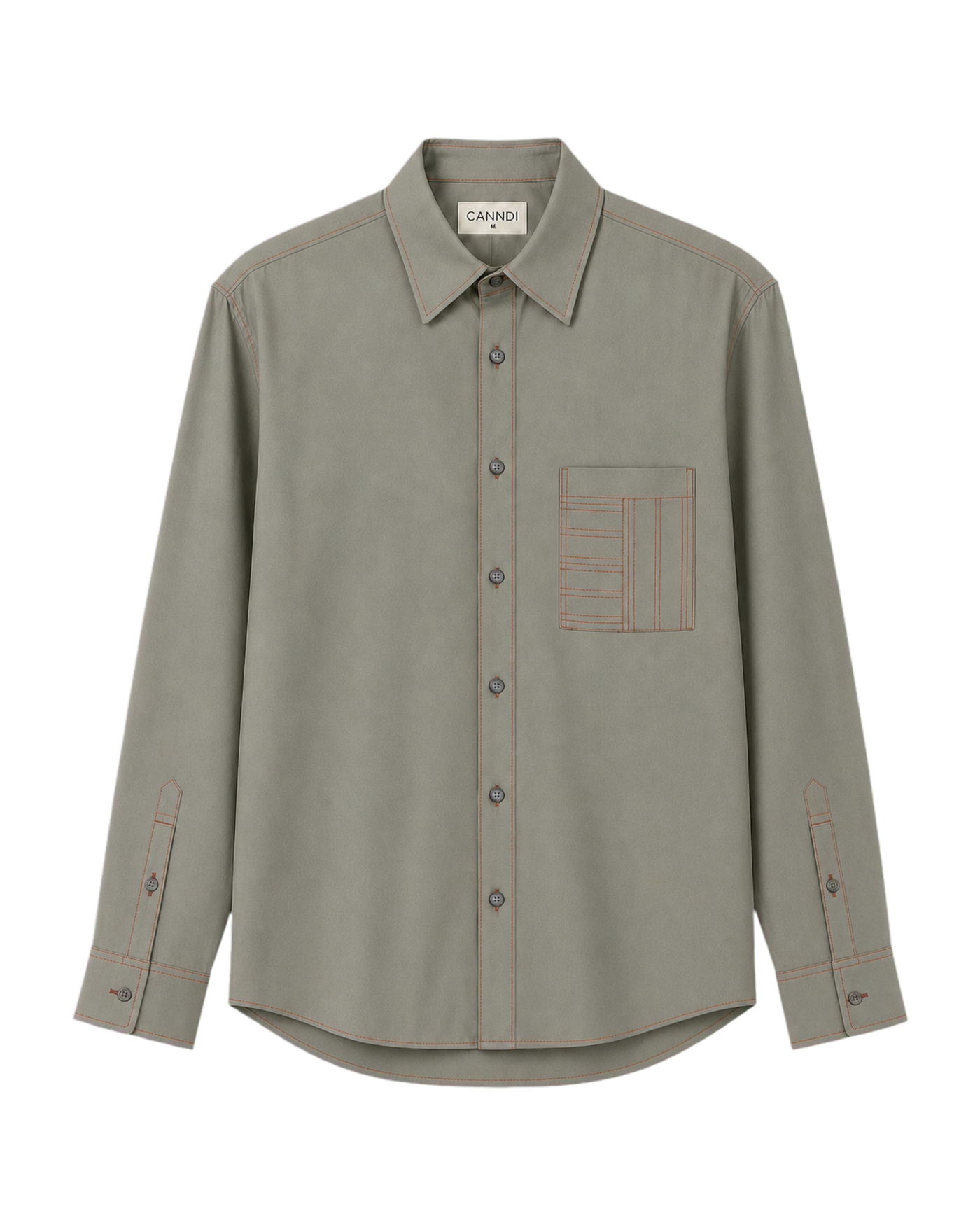Contrast Stitch Green — main